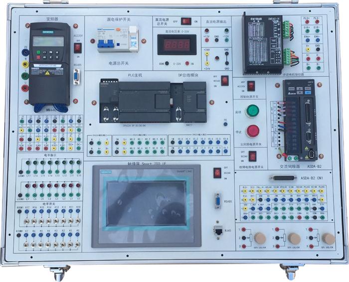 JD-PBC240 PLC、变频器、触摸屏综合实训平台