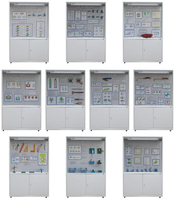JDHM-10型《焊、铆工工艺学》示教陈列柜